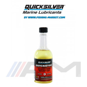 QUICKSILVER Fuel Stabilizer - Добавка за бензинови двигатели / за изчистване на горивото - 355 ml.